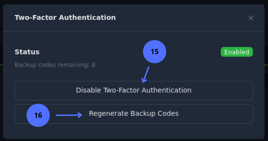 2FA Options