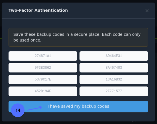 Recovery Code