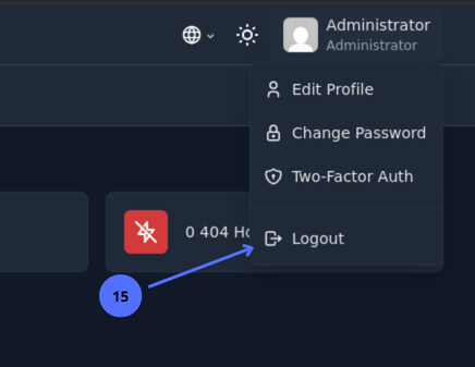 Logout