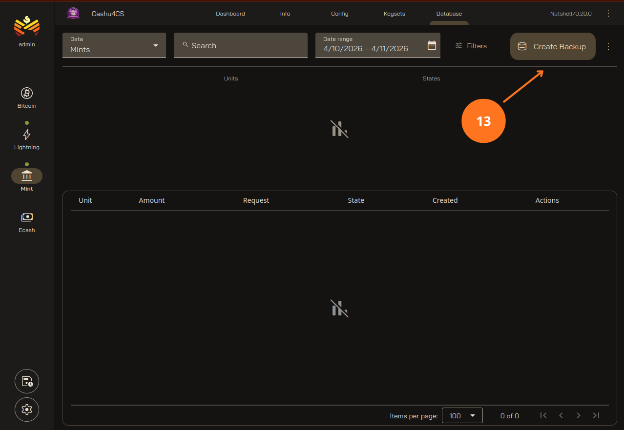 Orchard Database Section
